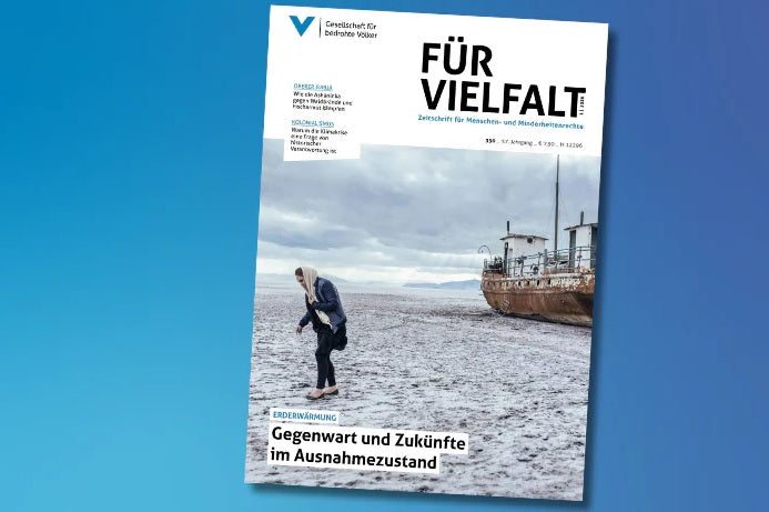Zeitschrift "Für Vielfalt" Nr. 350: Erderwärmung: Gegenwart und Zukünfte im Ausnahmezustand